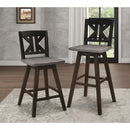  Homelegance Amsonia 5602-24BKS1 Swivel Counter Height Chair IMAGE 6