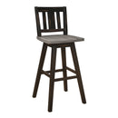  Homelegance Amsonia 5602-29BKS2 Swivel Pub Height Chair IMAGE 2