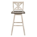  Homelegance Amsonia 5602-29WT Swivel Pub Height Chair IMAGE 1