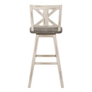  Homelegance Amsonia 5602-29WT Swivel Pub Height Chair IMAGE 3