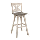  Homelegance Amsonia 5602-29WTS1 Swivel Pub Height Chair IMAGE 2