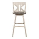  Homelegance Amsonia 5602-29WTS1 Swivel Pub Height Chair IMAGE 3