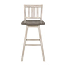  Homelegance Amsonia 5602-29WTS2 Swivel Pub Height Chair IMAGE 1