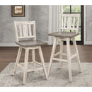  Homelegance Amsonia 5602-29WTS2 Swivel Pub Height Chair IMAGE 5