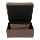  Homelegance Garrell 4615-F2 Lift Top Storage Bench with Pull-out Bed IMAGE 11