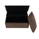  Homelegance Garrell 4615-F2 Lift Top Storage Bench with Pull-out Bed IMAGE 15