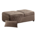 Homelegance Garrell 4615-F2 Lift Top Storage Bench with Pull-out Bed IMAGE 5