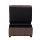  Homelegance Garrell 4615-F2 Lift Top Storage Bench with Pull-out Bed IMAGE 6