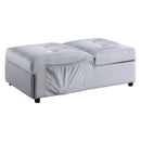  Homelegance Garrell 4615-F3 Lift Top Storage Bench with Pull-out Bed IMAGE 2