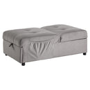  Homelegance Garrell 4615-F4 Lift Top Storage Bench with Pull-out Bed IMAGE 2
