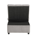  Homelegance Garrell 4615-F4 Lift Top Storage Bench with Pull-out Bed IMAGE 6