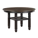  Homelegance Asher 5800BK-48RD Dining Table IMAGE 2