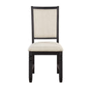  Homelegance Asher 5800BKS Side Chair IMAGE 1