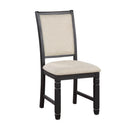  Homelegance Asher 5800BKS Side Chair IMAGE 2