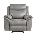  Manufacturer Color_Grey -- Aram 8206GRY-1 Glider Reclining Chair IMAGE 1
