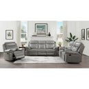  Manufacturer Color_Grey -- Aram 8206GRY-1 Glider Reclining Chair IMAGE 6