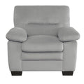  Manufacturer Color_Grey -- Homelegance Keighly Stationary Fabric Chair IMAGE 1