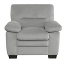  Manufacturer Color_Grey -- Homelegance Keighly Stationary Fabric Chair IMAGE 1