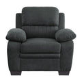  Manufacturer Color_Dark grey -- Homelegance Holleman Stationary Fabric Chair IMAGE 1