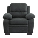  Manufacturer Color_Dark grey -- Homelegance Holleman Stationary Fabric Chair IMAGE 1