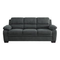  Manufacturer Color_Dark grey -- Homelegance Holleman Stationary Fabric Sofa IMAGE 1