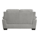  Manufacturer Color_Grey -- Holleman 9333GY-2 Love Seat IMAGE 3
