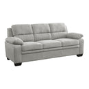  Manufacturer Color_Grey -- Holleman 9333GY-3 Sofa IMAGE 2