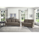  Manufacturer Color_Brown -- Dunleith 9348BRW-2 Love Seat IMAGE 6