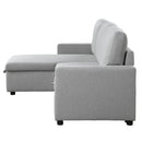  Homelegance Brandolyn 9359GRY*SC 2 pc Reversible Sectional with Pull-out Bed and Hidden Storage IMAGE 11