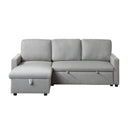  Homelegance Brandolyn 9359GRY*SC 2 pc Reversible Sectional with Pull-out Bed and Hidden Storage IMAGE 8