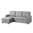  Homelegance Brandolyn 9359GRY*SC 2 pc Reversible Sectional with Pull-out Bed and Hidden Storage IMAGE 9