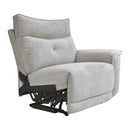  Manufacturer Color_Mist grey -- Tesoro 9509MGY*6LRRRPWH 6 pc Modular Power Reclining Sectional with Power Headrests and USB Ports IMAGE 13