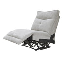  Manufacturer Color_Mist grey -- Tesoro 9509MGY*6LRRRPWH 6 pc Modular Power Reclining Sectional with Power Headrests and USB Ports IMAGE 7