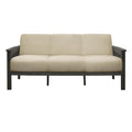  Manufacturer Color_Light brown -- Homelegance Lewiston Stationary Fabric Sofa IMAGE 1
