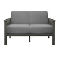  Manufacturer Color_Grey -- Lewiston 1104GY-2 Love Seat IMAGE 1