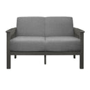  Manufacturer Color_Grey -- Lewiston 1104GY-2 Love Seat IMAGE 1