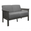  Manufacturer Color_Grey -- Lewiston 1104GY-2 Love Seat IMAGE 2