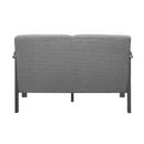  Manufacturer Color_Grey -- Lewiston 1104GY-2 Love Seat IMAGE 3