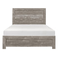  Color_Grey Size_California King -- Corbin 1534GYK-1CK California King Bed in a box IMAGE 1