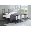  Color_Blue Size_Queen -- Homelegance Bethany Platform Bed IMAGE 3