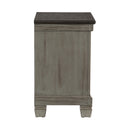  Color_Grey -- Weaver 1626GY-4 Night Stand IMAGE 3