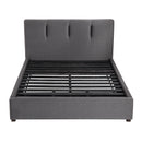  Color_Graphite Size_Queen -- Aitana 1632GH-1* Queen Platform Bed IMAGE 4