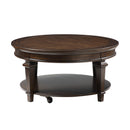  Homelegance Tobias 3681-01RD Round Cocktail Table IMAGE 1