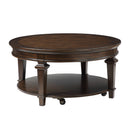  Homelegance Tobias 3681-01RD Round Cocktail Table IMAGE 2