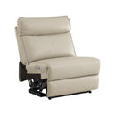  Manufacturer Color_Taupe -- Homelegance Maroni Power Reclining Leather Match 6 pc Sectional IMAGE 13