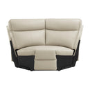  Manufacturer Color_Taupe -- Homelegance Maroni Power Reclining Leather Match 6 pc Sectional IMAGE 15