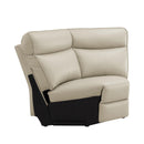  Manufacturer Color_Taupe -- Homelegance Maroni Power Reclining Leather Match 6 pc Sectional IMAGE 16