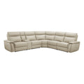  Manufacturer Color_Taupe -- Homelegance Maroni Power Reclining Leather Match 6 pc Sectional IMAGE 1