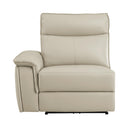  Manufacturer Color_Taupe -- Homelegance Maroni Power Reclining Leather Match 6 pc Sectional IMAGE 6