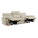  Manufacturer Color_Taupe -- Maroni 8259RFTP-3PWH* Power Double Reclining Sofa with Power Headrests IMAGE 4